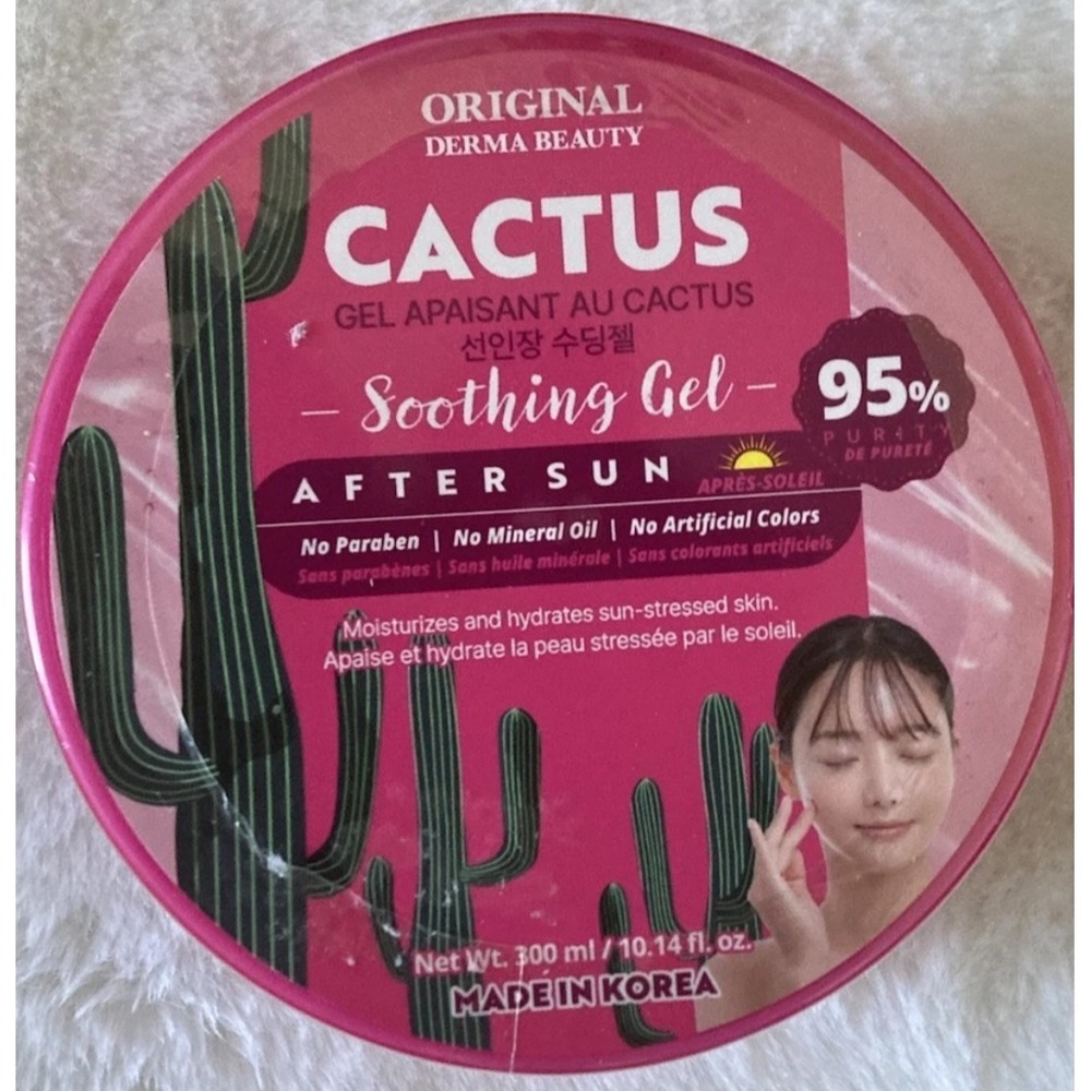 Derma Beauty After Sun Soothing Cactus Gel 10.14 oz.New/Sealed.‎